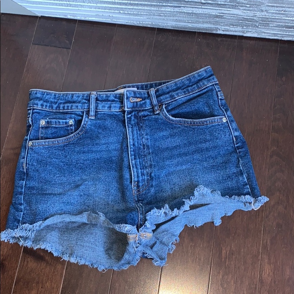 ZARA denim shorts size US 8